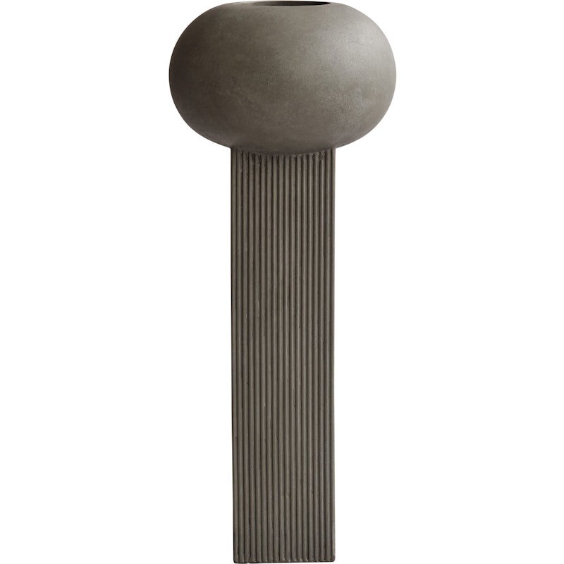 Empire Vase 595 mm, Dunkelgrau
