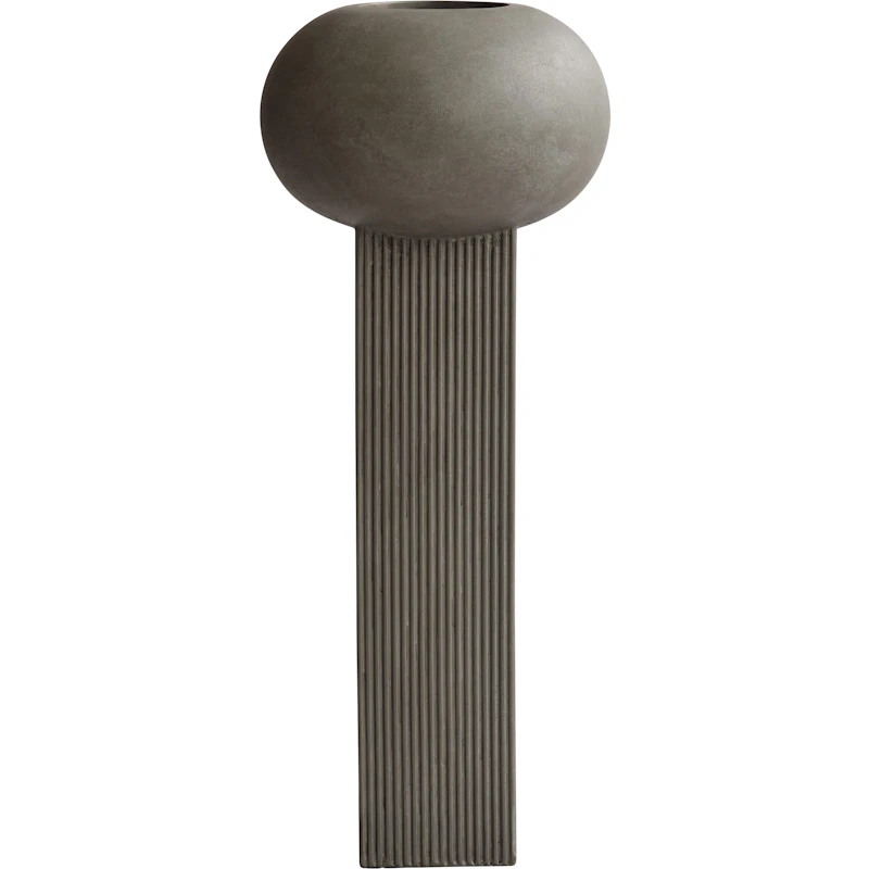 Empire Vase 595 mm, Dunkelgrau
