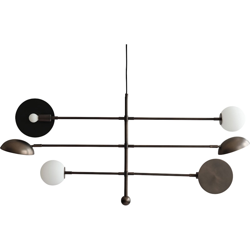 Sahn Kronleuchter, Bronze