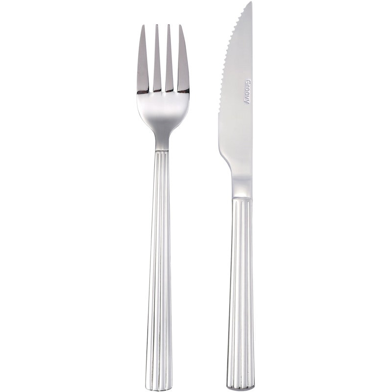 Groovy Besteck-Set 8-er Set