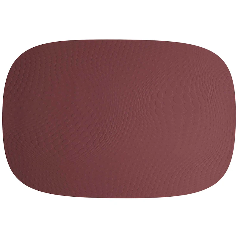 Karim Rashid Platzset 30,6x45 cm, Bordeaux