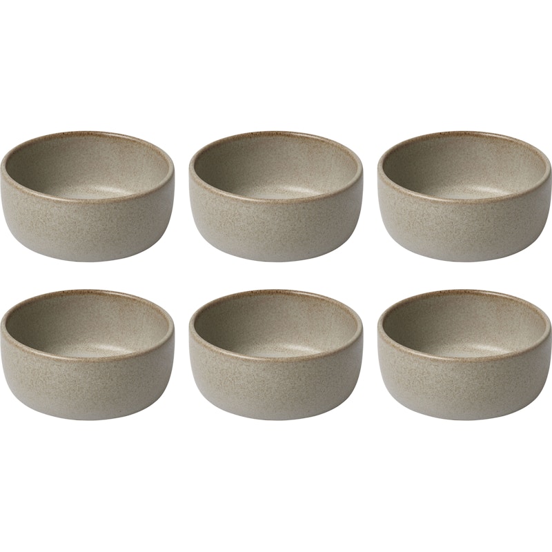 RAW Schüssel 13,5 cm 6-er Set, Sandy Beige