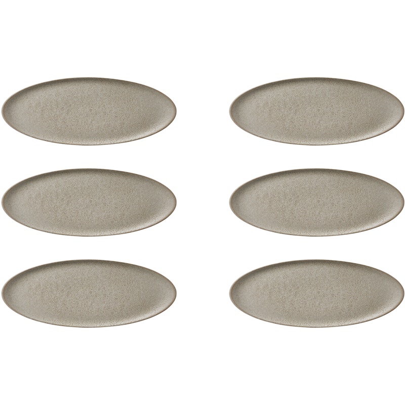 RAW Dessertteller 20 cm 6-er Set, Sandy Beige