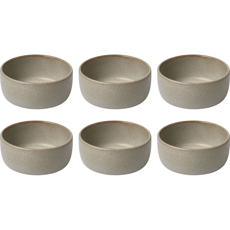 RAW Schüssel 13,5 cm 6-er Set, Sandy Beige