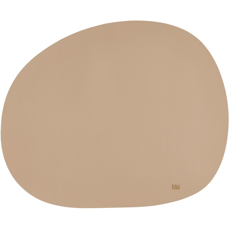 RAW Silicone Tischset Weich 33,5 x 41 cm, Beige