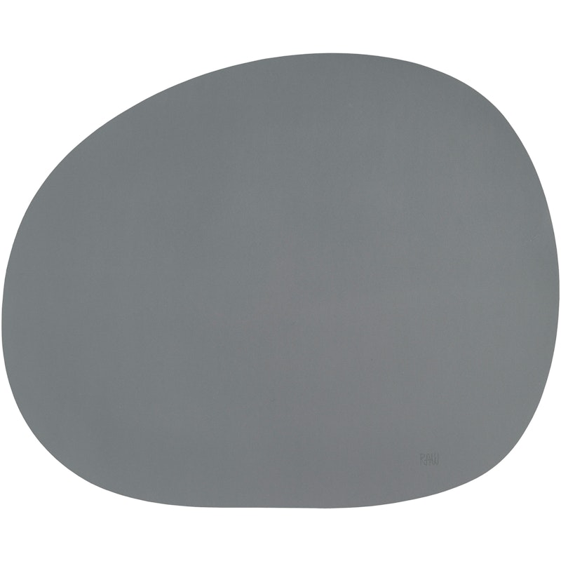 RAW Silicone Tischset Weich 33,5 x 41 cm, Grau