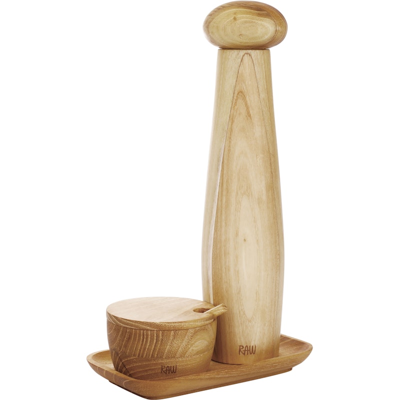 RAW Teak Salz- Und Pfeffermühlenset