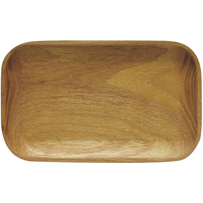 RAW Teak Tablett 10 x 17 cm
