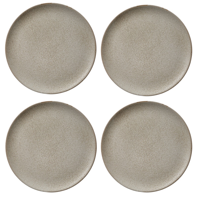 Raw Teller 23 cm 4-er Set, Sandy Beige