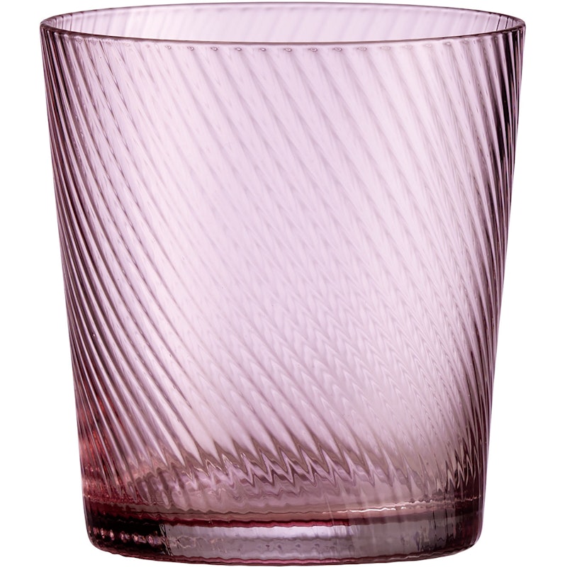 RAW Unique Swirl Glas Niedrig 30 cl, Rosa