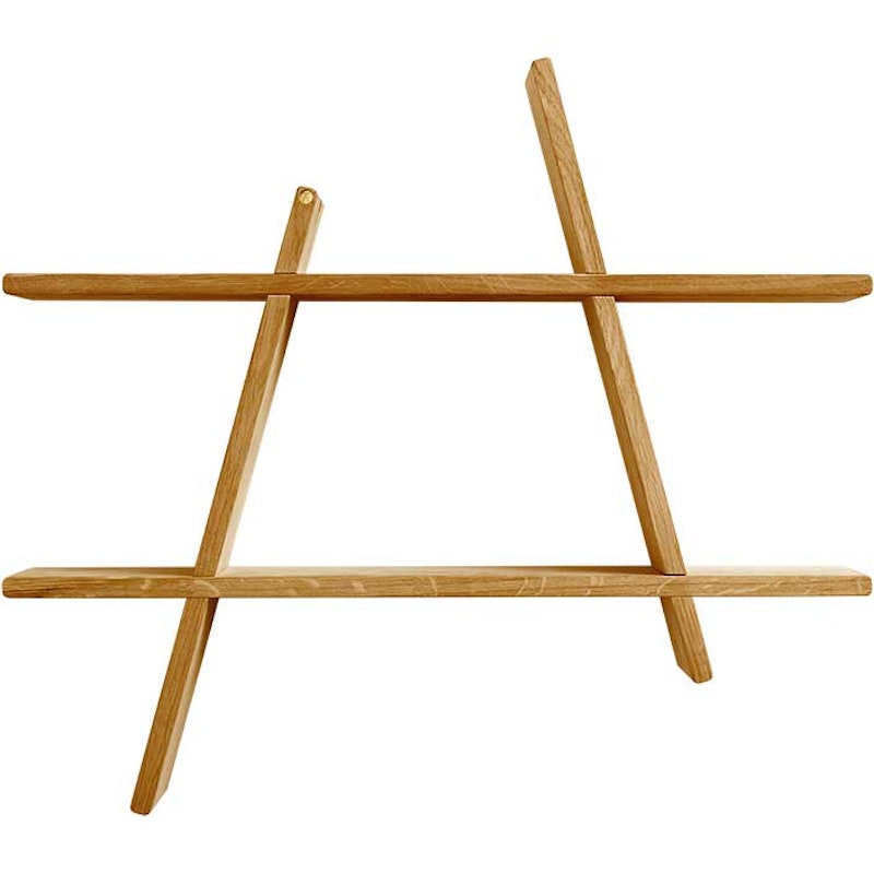 A-Shelf Wandregal L, Geölt Eiche