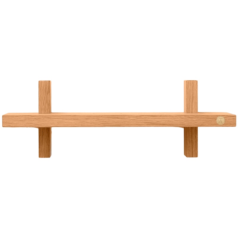 Treat Wandregal 34 cm, Eiche Geölt