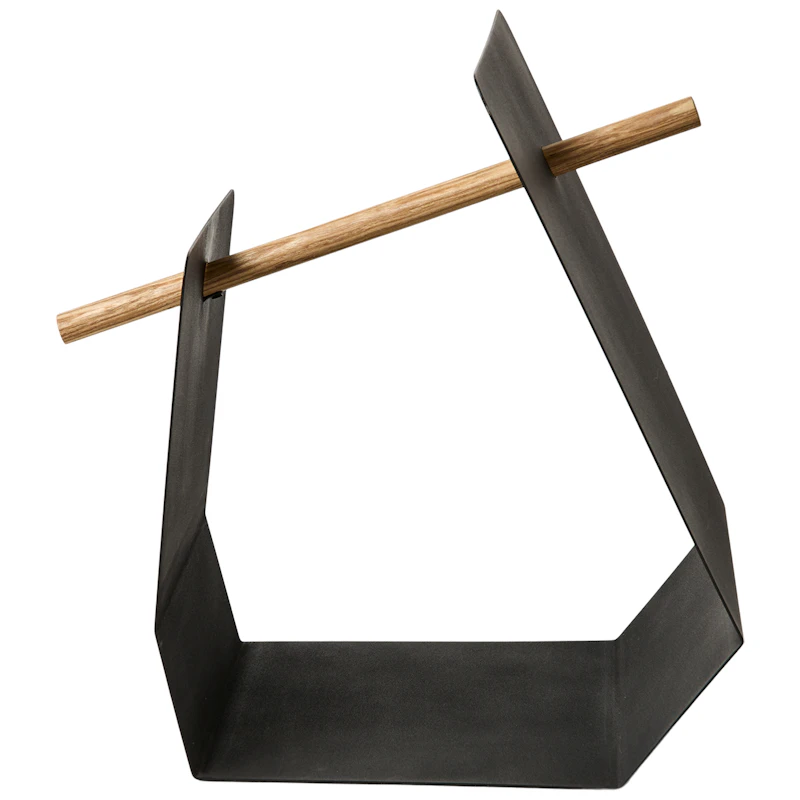 Edge Zeitungsständer, Schwarz