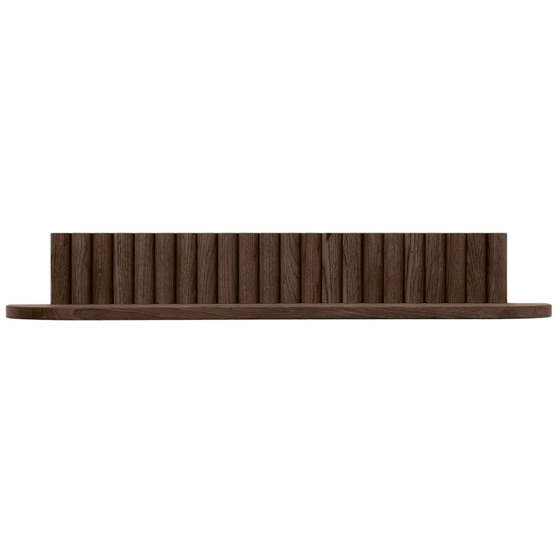 Pillar Wandregal 78 cm, Geräucherte Eiche