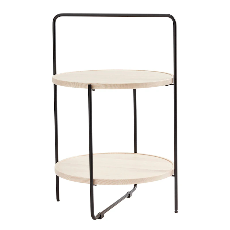 Tabletttisch, Schwarz/Esche