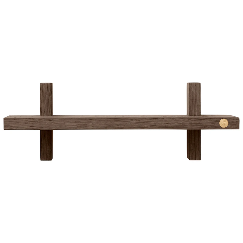 Treat Wandregal 34 cm, Geräucherte Eiche