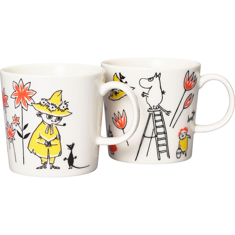 Arabia x Röda Korset Mumin Tasse 2-er Set