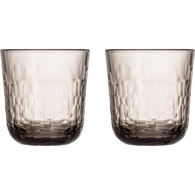 Mainio Trinkglas 30 cl 2-er Set, Mocca