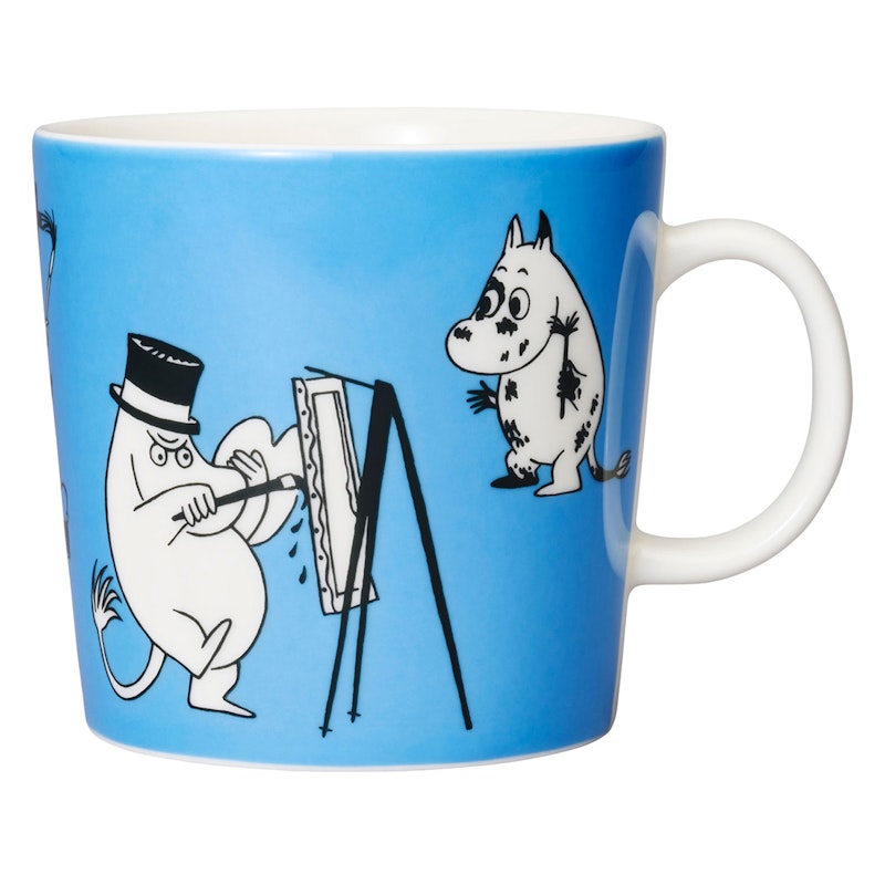 Mumin Tasse 40 cl, Blau