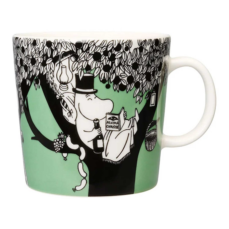 Mumin Tasse 40 cl, Grün