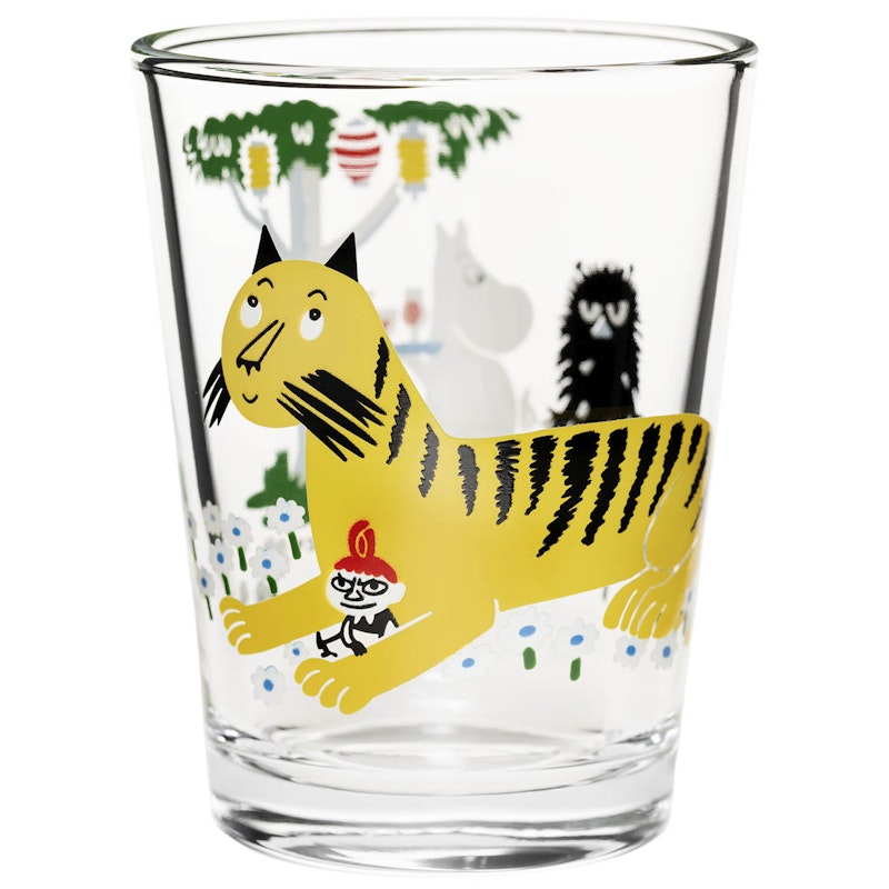 Moomin Trinkglas 22 cl, Garden Party