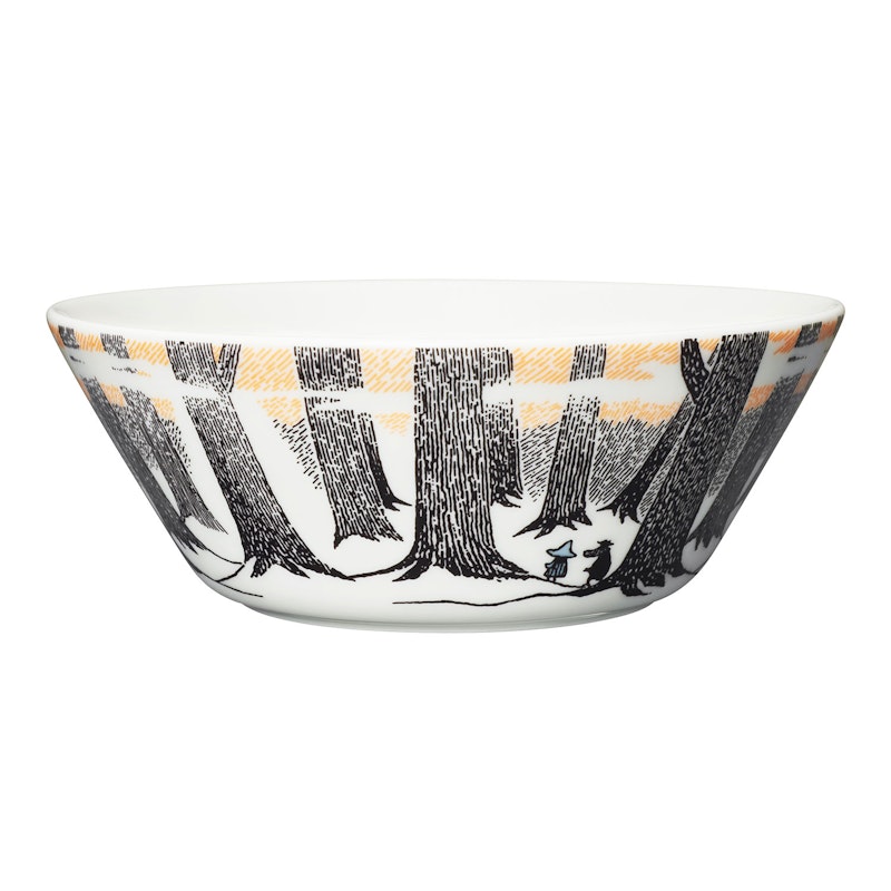 Mumin Schüssel "Ihrem Ursprung treu" Ø15cm, schwarz