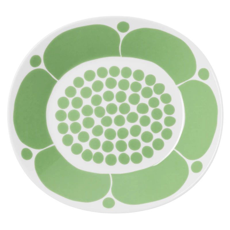 Sunnuntai oval Teller 25 cm, Grün