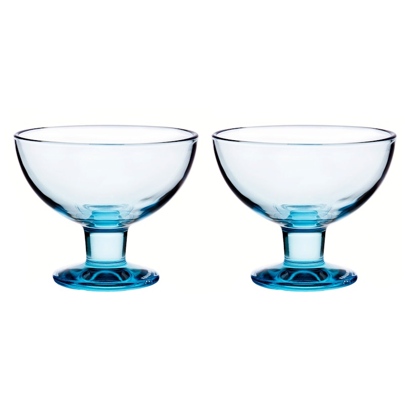 Verna Schüssel 2-er Set 23 cl, Aqua