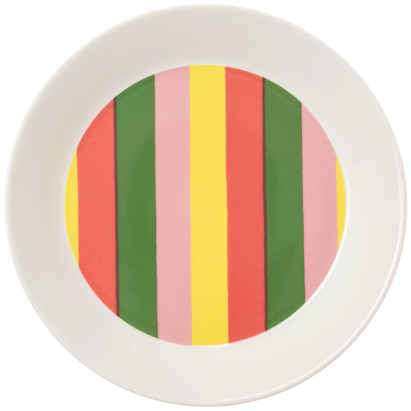Vuokko Pieni 4-raita Teller 21 cm, Multi