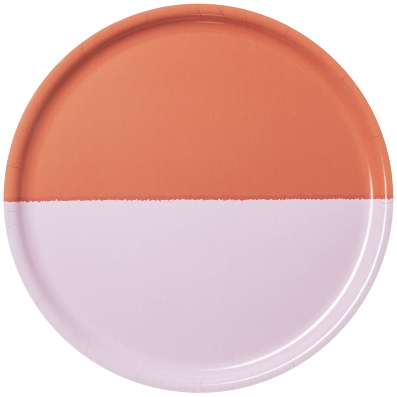 Vuokko Tablett 35 cm, Rosa/Rot