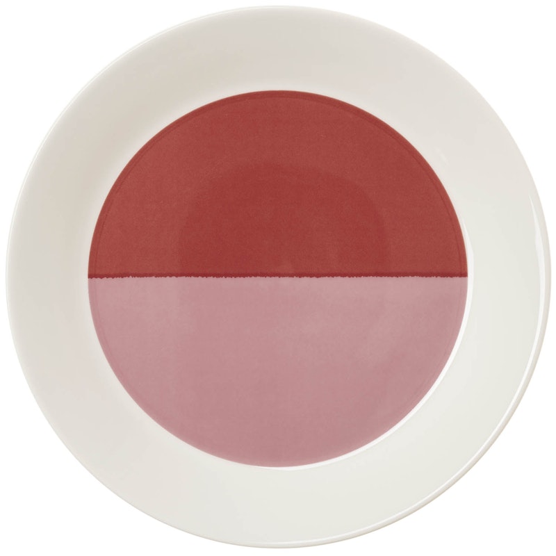 Vuokko Teller 21 cm, Rosa/Rot