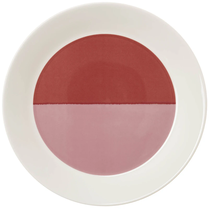 Vuokko Teller 21 cm, Rosa/Rot