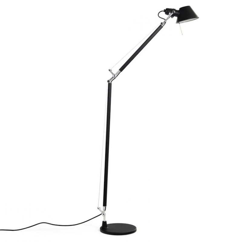 Tolomeo Stehlampe, Schwarz