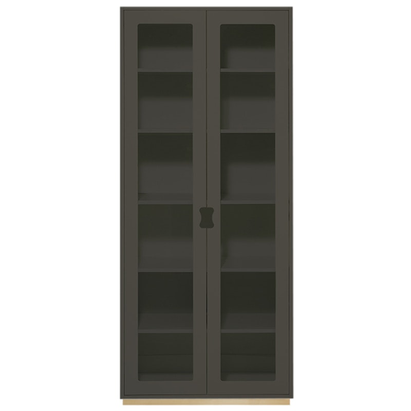 Snow F Glasvitrine 42 cm, Taupe
