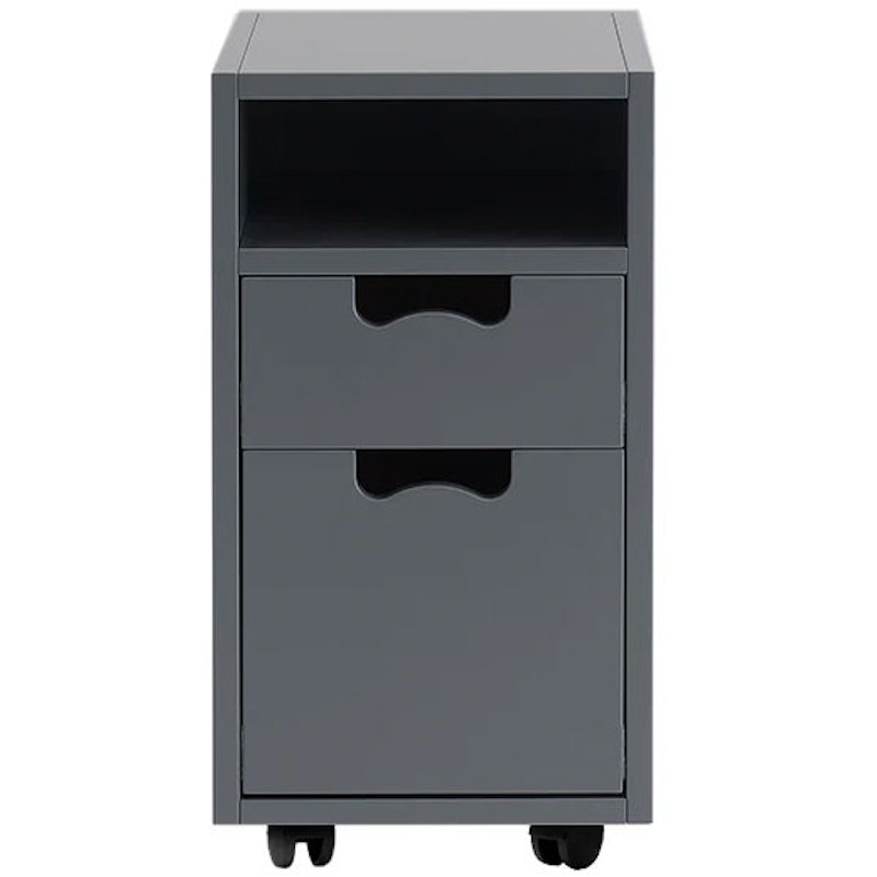 Snow G3 Schubladenelement Mit Rollen, Storm Grey