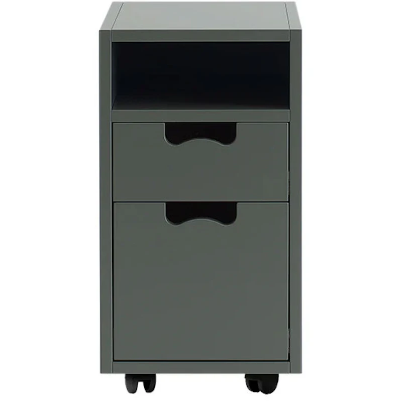 Snow G3 Schubladenelement Mit Rollen, Green Khaki