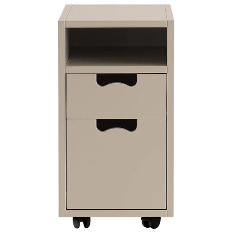 Snow G3 Schubladenelement Mit Rollen, Dark Sand