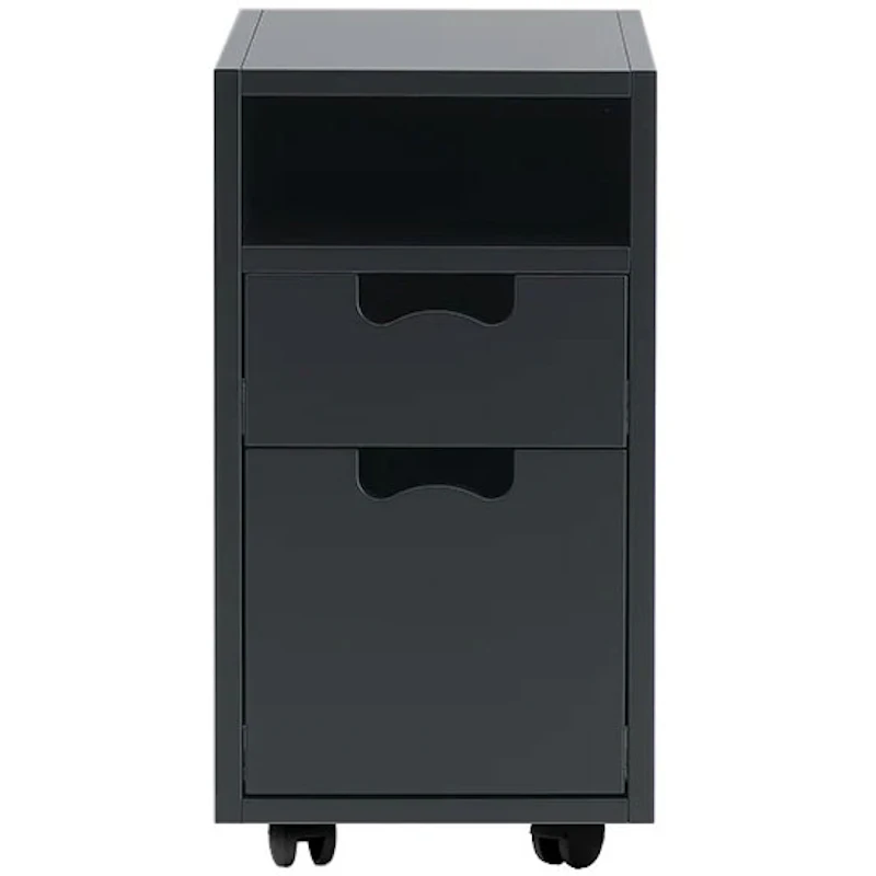 Snow G3 Schubladenelement Mit Rollen, Char Grey