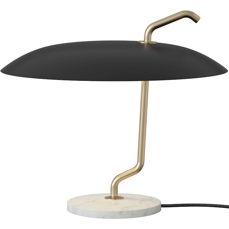 Model 537 Tischlampe, Messing / Schwarz