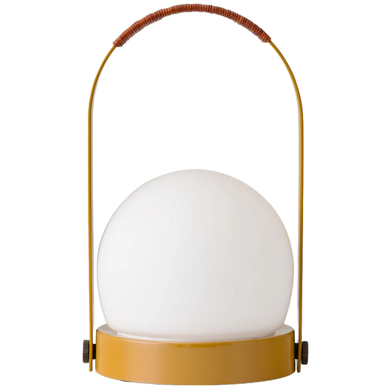 Carrie Tischlampe Tragbar, Golden Brown