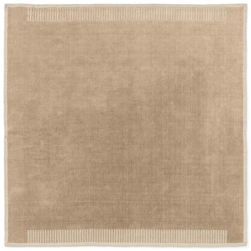 Duomo Wollteppich 270x270 cm, Limestone Beige