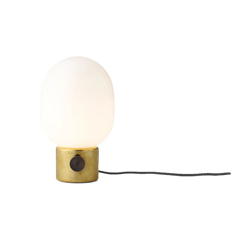 JWDA Tischlampe, Poliert Messing