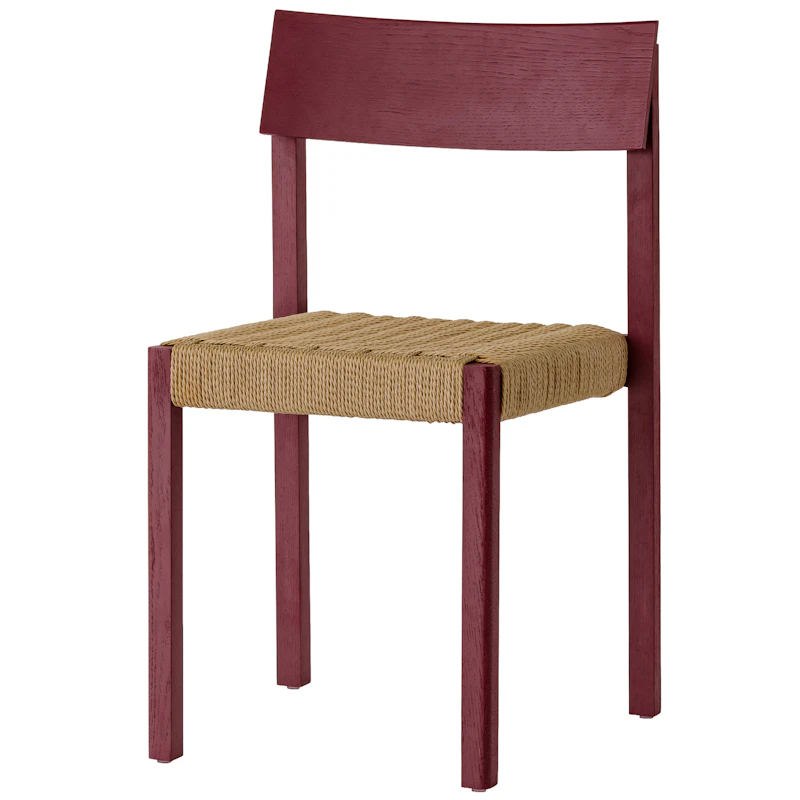 Mauro Stuhl, French Red Oak / Paper Cord