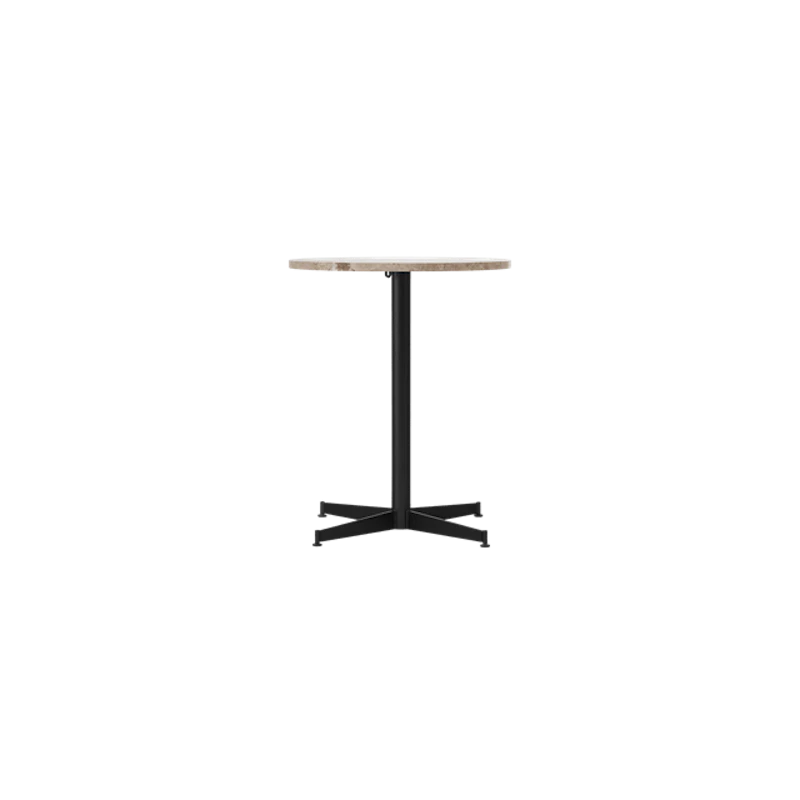 Nook Dining Table Ø60 Black/Kunis Breccia