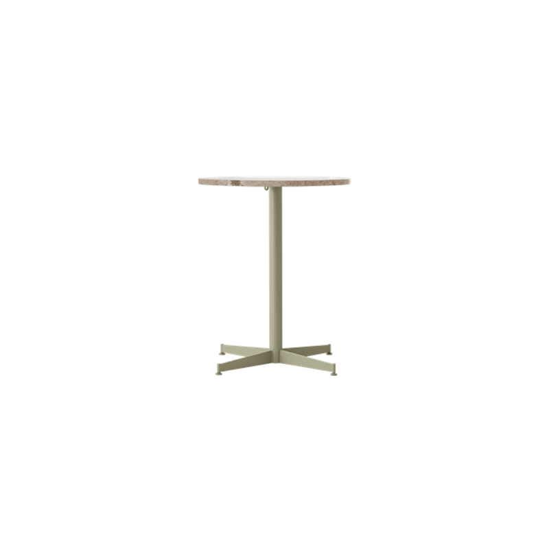 Nook Dining Table Ø60 Olive/Kunis Breccia