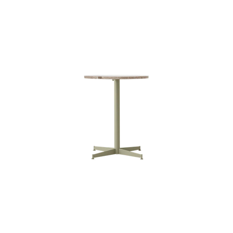 Nook Dining Table Ø60 Olive/Kunis Breccia