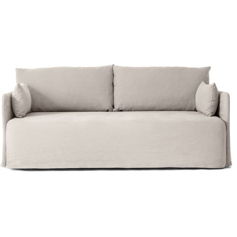Offset Sofa 2-Sitzer Abnehmbarer Bezug Cotlin, Oat