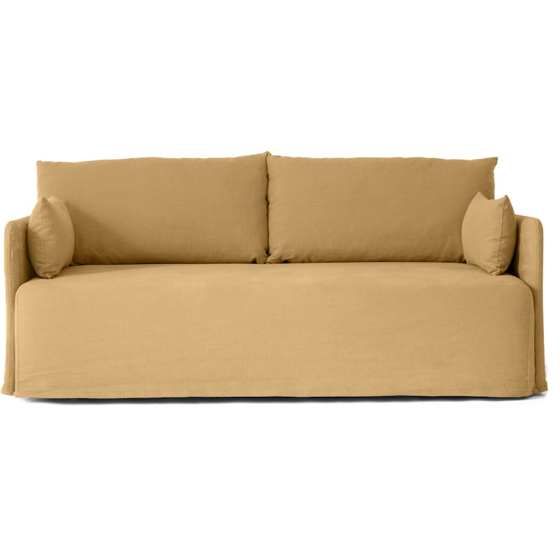 Offset Sofa 2-Sitzer Abnehmbarer Bezug Cotlin, Wheat