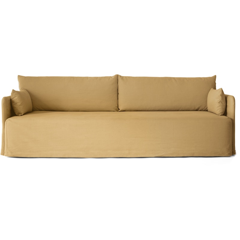 Offset Sofa 3-Sitzer Abnehmbarer Bezug Cotlin, Wheat