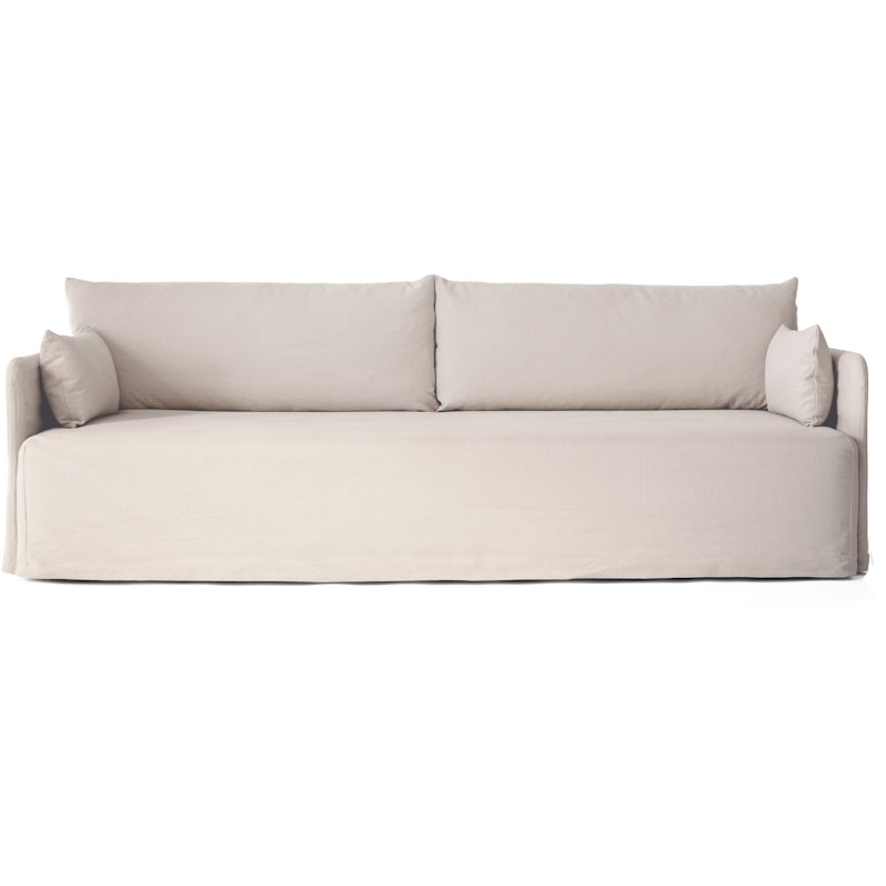 Offset Sofa 3-Sitzer Abnehmbarer Bezug Cotlin, Oat